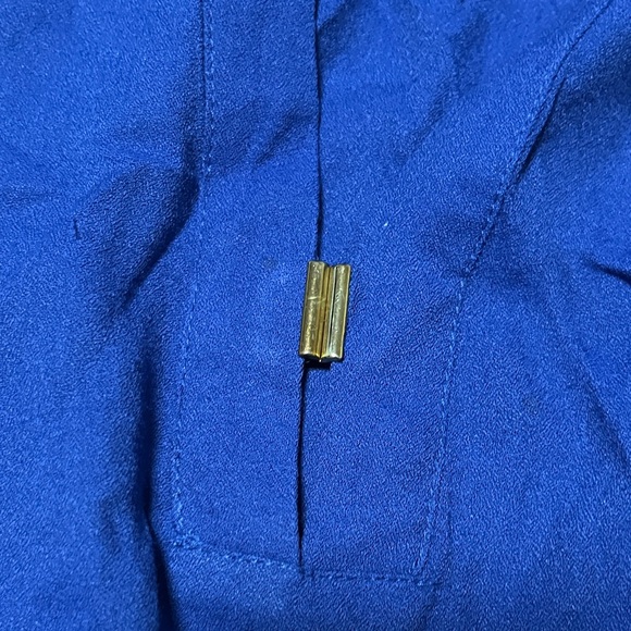 Zara Electric Blue Blouse - Picture 5 of 7